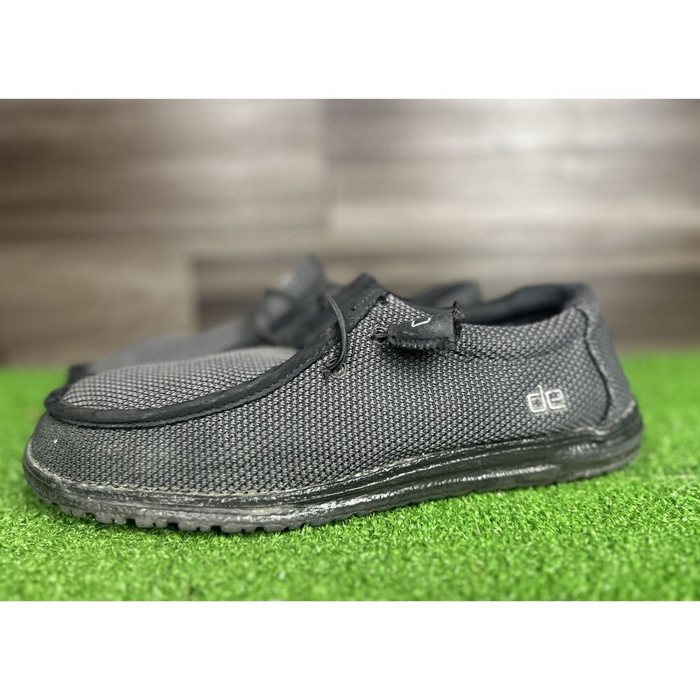 Hey Dude Wally Sox Black Men's Size 9 Medium